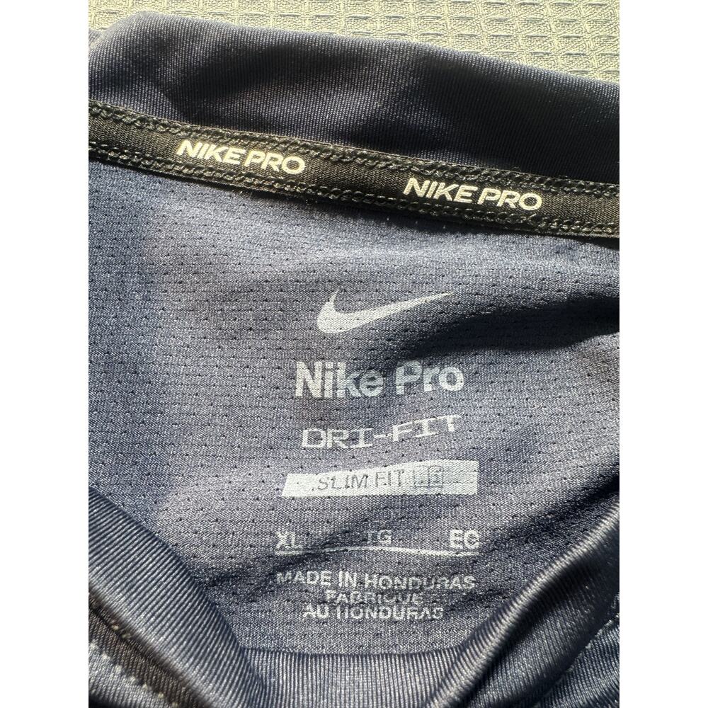 NIKE PRO DRI FIT Men Black  SPORT‎ Tee Sz XL Brand New - Picture 3 of 8